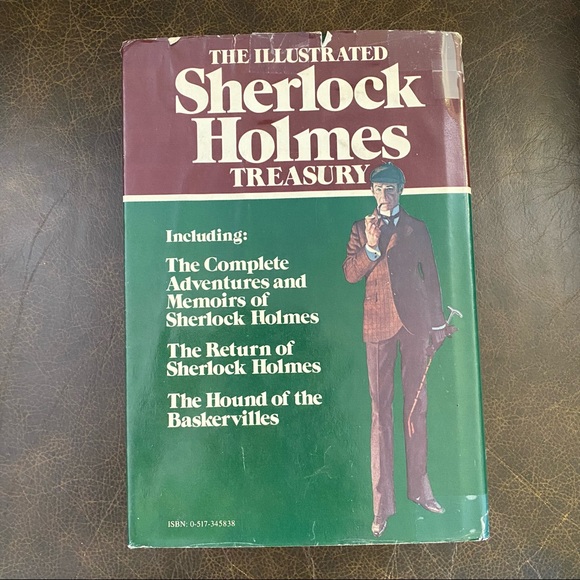The Illustrated SHERLOCK HOLMES Treasury Hardcover Book by Arthur Conan Doyle - Picture 2 of 13